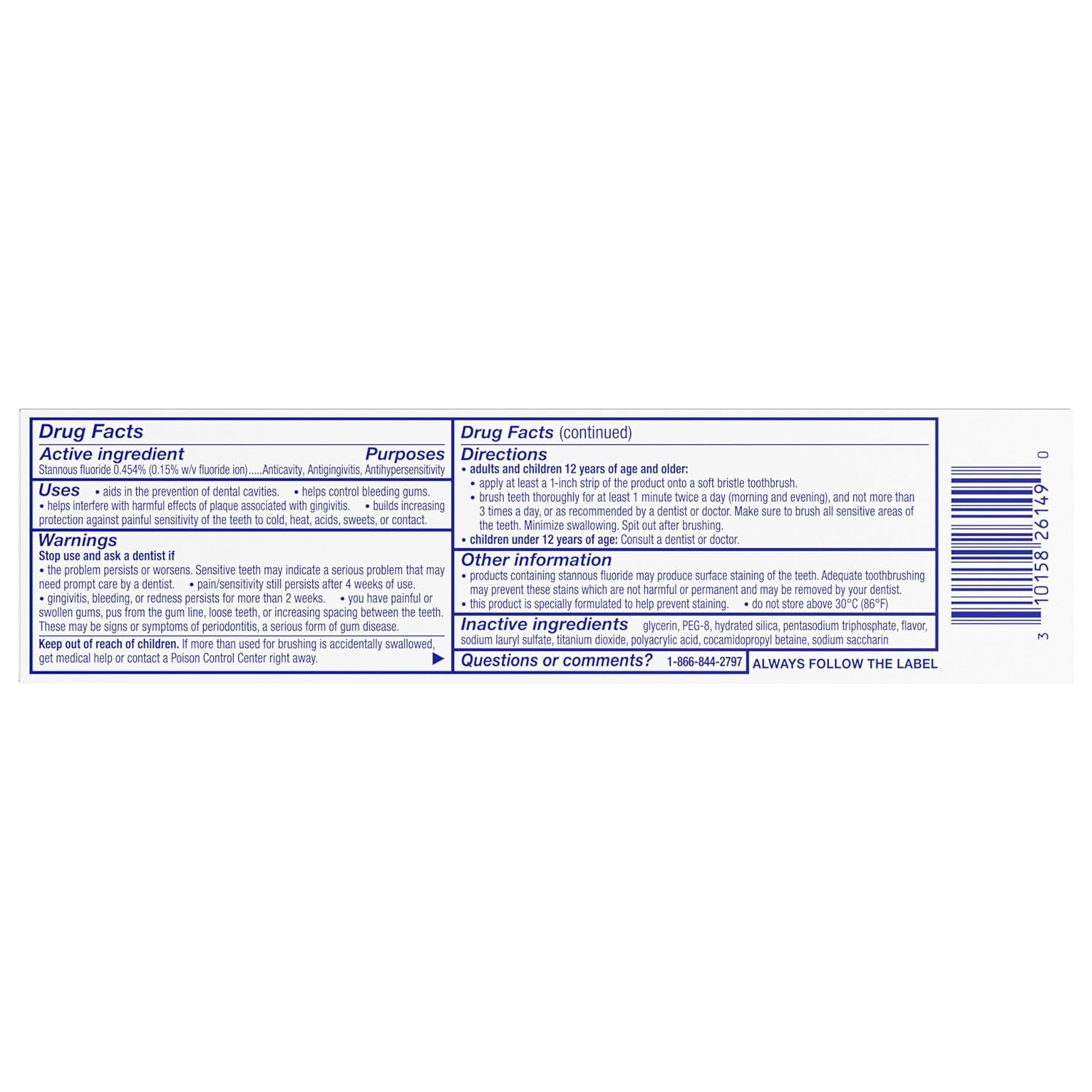Sensodyne Luxury Dual-Action Paste – Dentist-Recommended Therapeutic Care with Fresh Finish