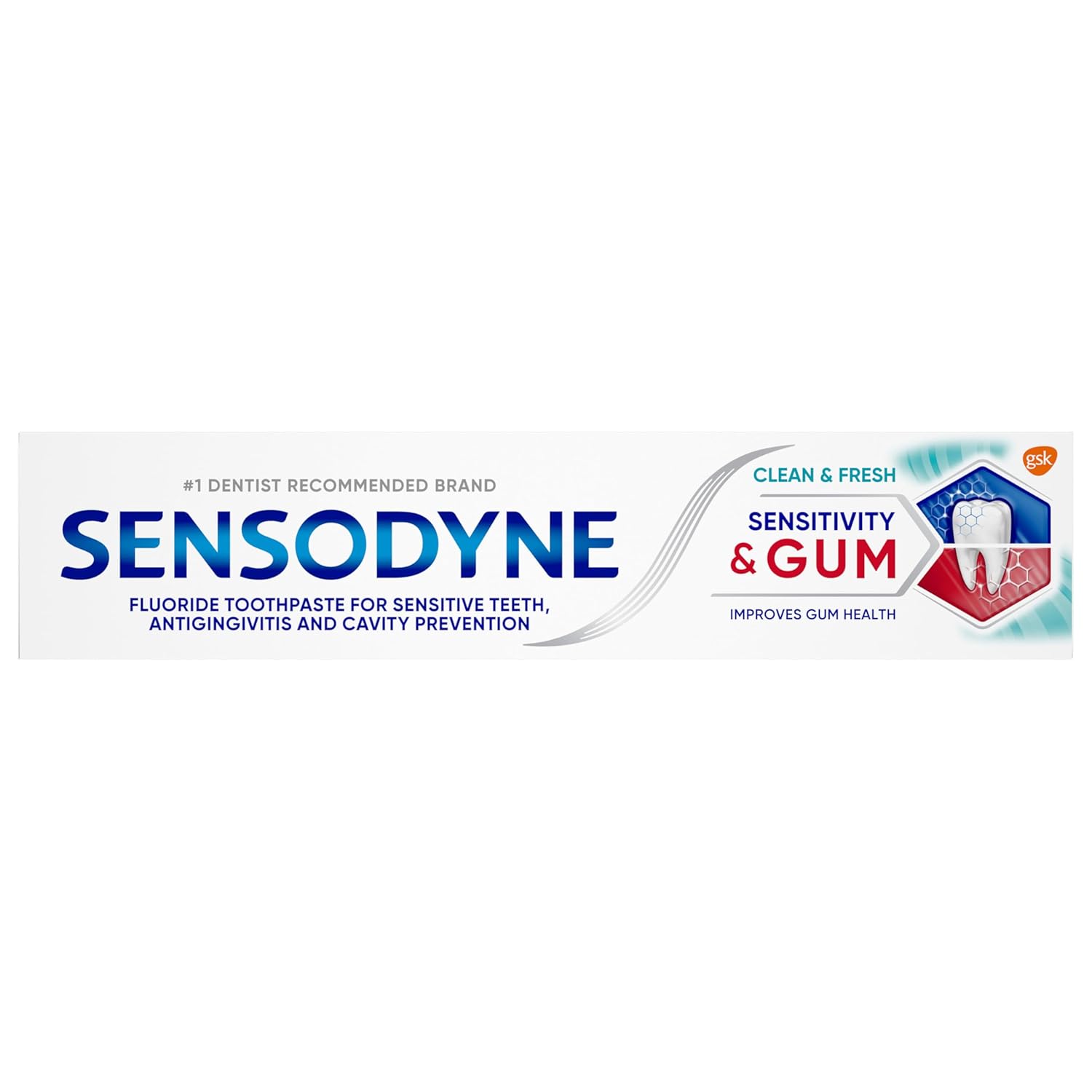 Sensodyne Luxury Dual-Action Paste – Dentist-Recommended Therapeutic Care with Fresh Finish