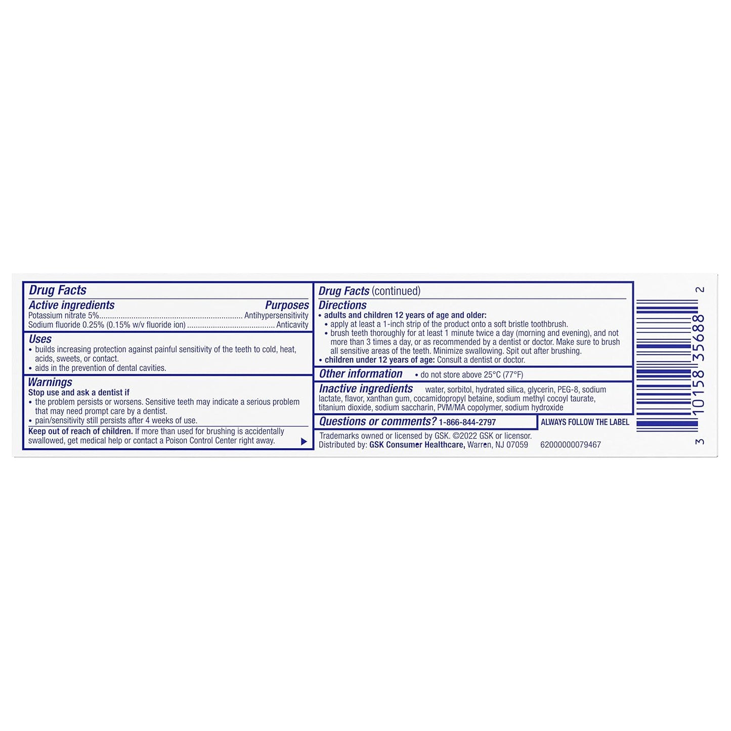 Sensodyne Pronamel Active Shield Whitening Toothpaste, Cool Mint – Clinically Proven 2x Acid Resistance Against Dietary Erosion, 3.4 oz (Pack of 3)