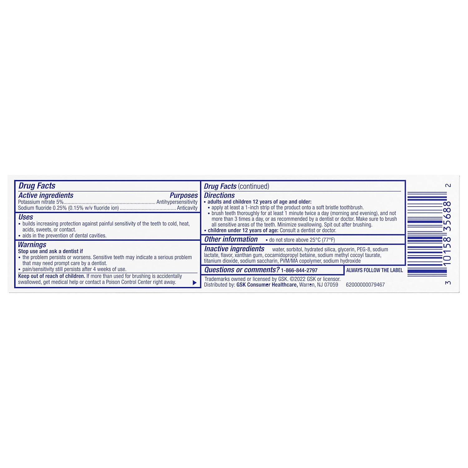 Sensodyne Pronamel Active Shield Whitening Toothpaste, Cool Mint – Clinically Proven 2x Acid Resistance Against Dietary Erosion, 3.4 oz (Pack of 3)