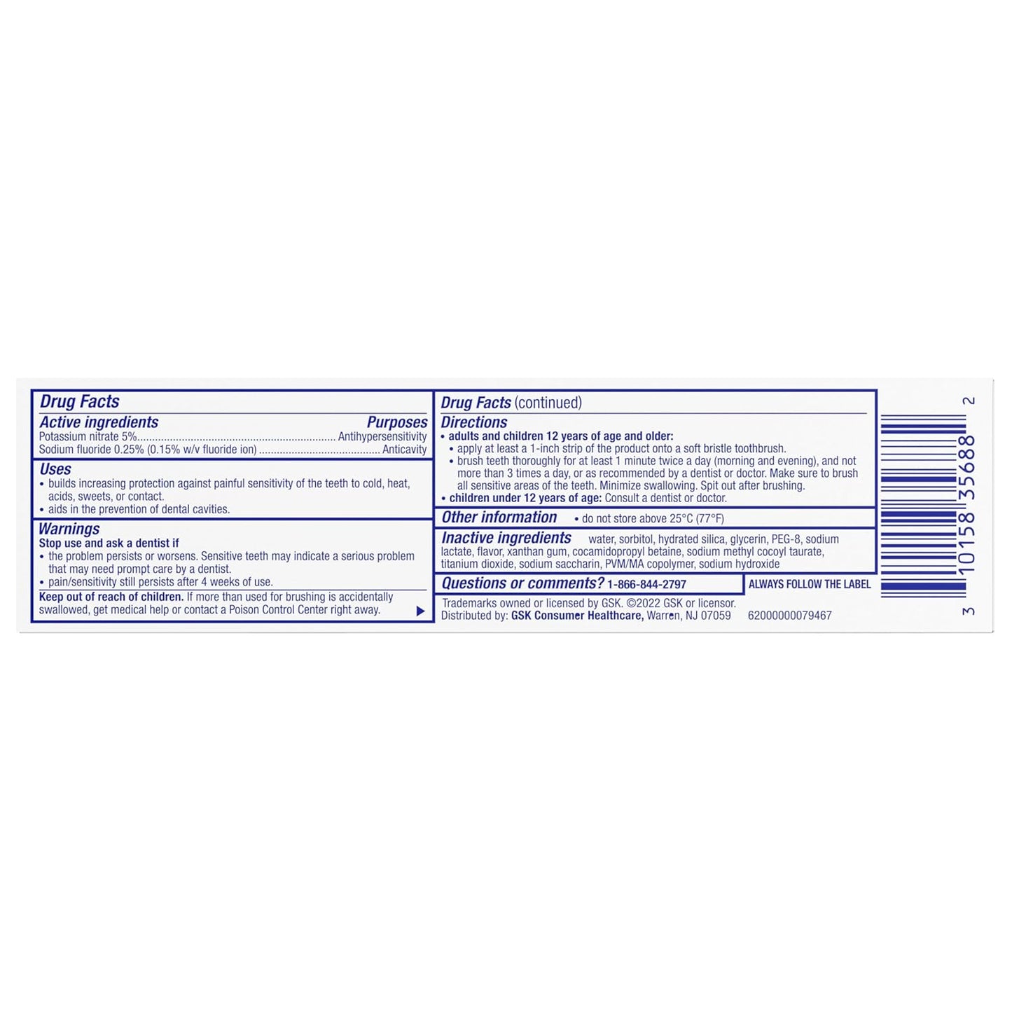 Sensodyne Pronamel Active Shield Whitening Toothpaste, Cool Mint – Clinically Proven 2x Acid Resistance Against Dietary Erosion, 3.4 oz (Pack of 3)
