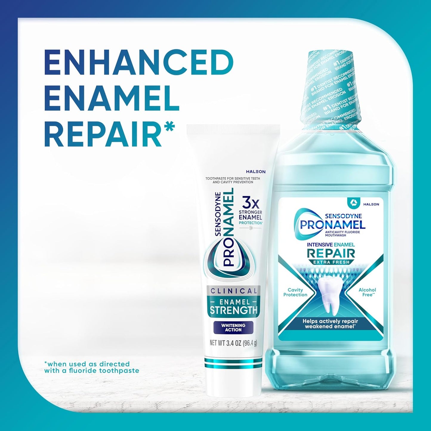 Sensodyne Pronamel Clinical Enamel Strength Toothpaste – Post-Coffee Enamel Recovery for Mindful Daily Oral Care