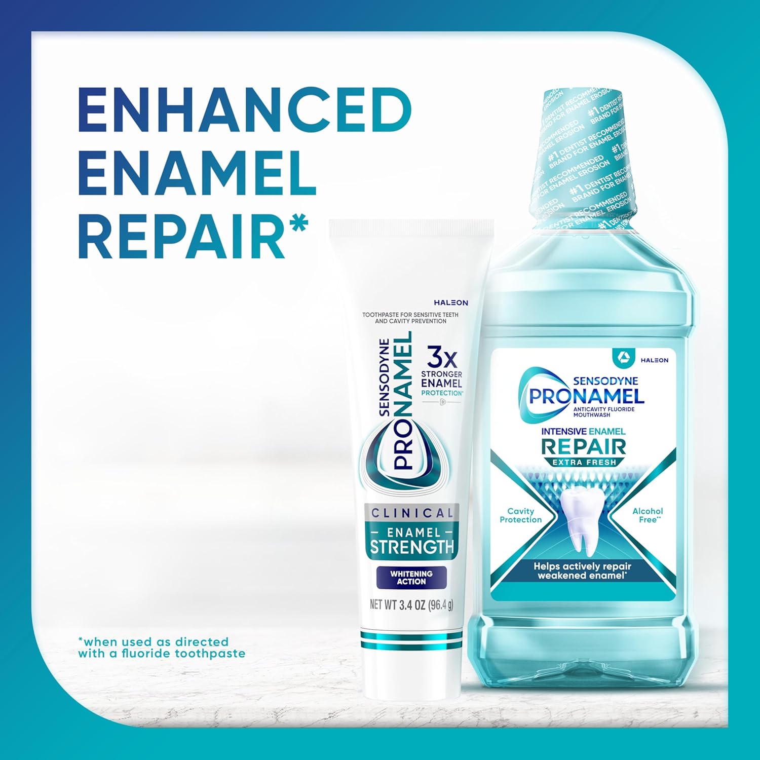 Sensodyne Pronamel Clinical Enamel Strength Toothpaste – Post-Coffee Enamel Recovery for Mindful Daily Oral Care