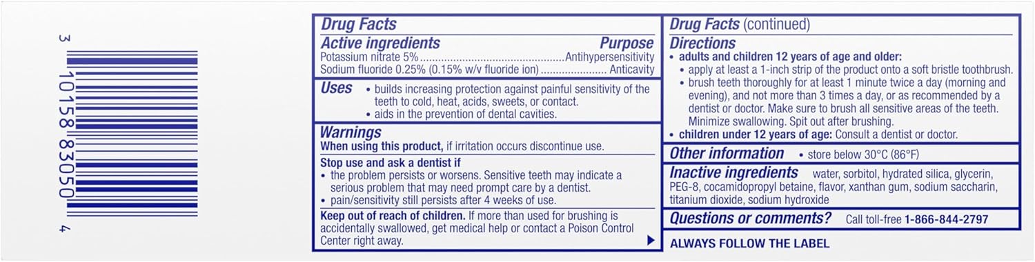 Sensodyne Pronamel Daily Protection Enamel Toothpaste for Sensitive Teeth - Mint Essence, 4 oz (Pack of 3) to Re-mineralize Acid-Weakened Enamel in Your Self-Care Routine
