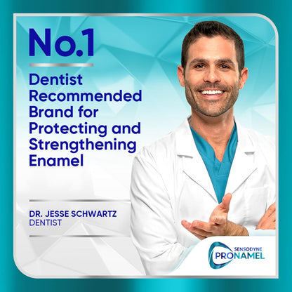 Sensodyne Pronamel Enamel Repair Toothpaste – Professional Strength Formula for Your Busy Daily Routine