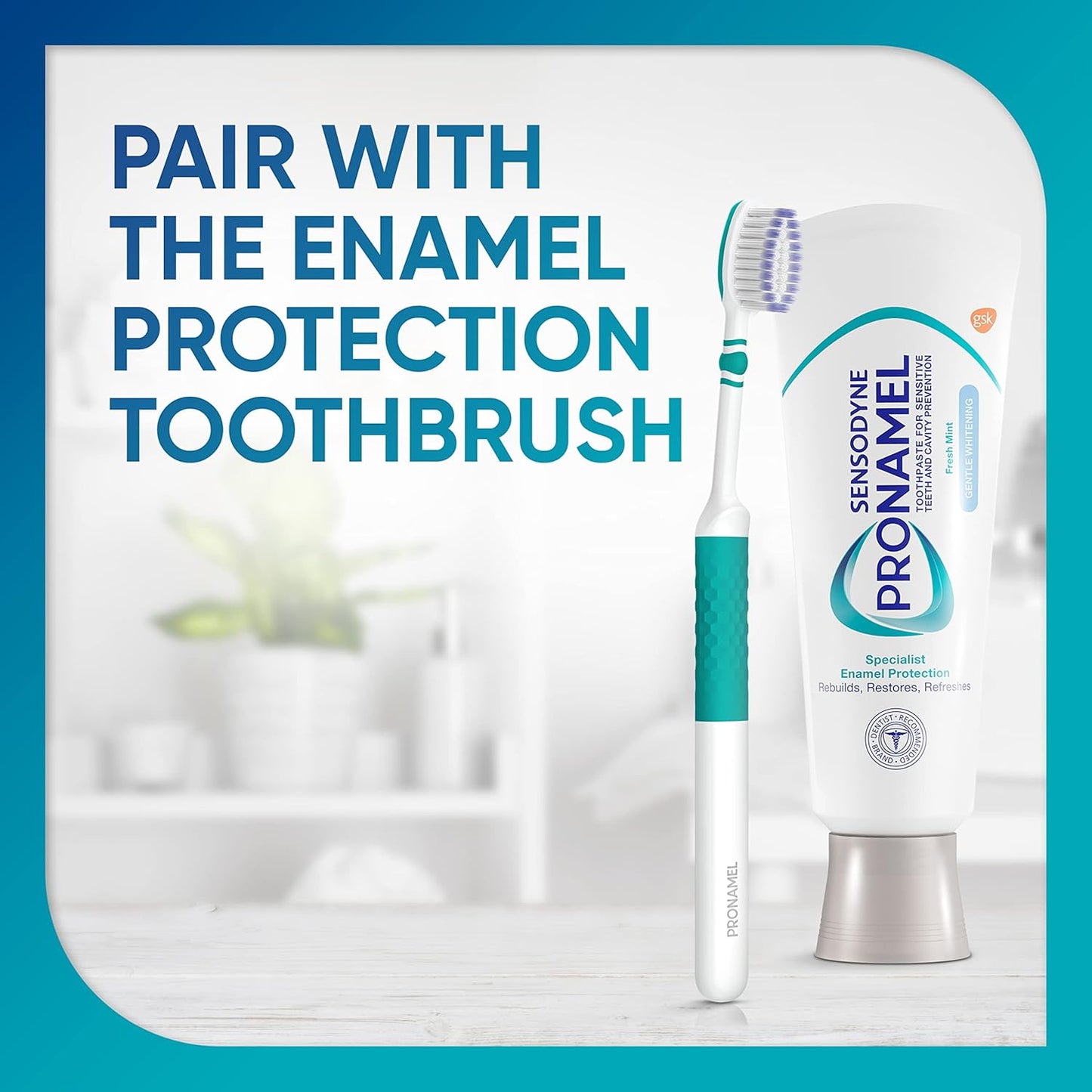 Sensodyne Pronamel Fresh Mint Whitening – Minimalist Daily Oral Care with One Simple Solution