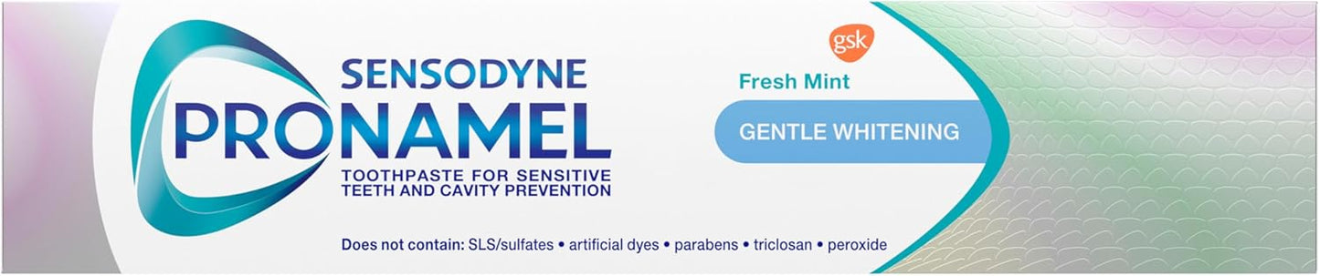 Sensodyne Pronamel Fresh Mint Whitening – Minimalist Daily Oral Care with One Simple Solution
