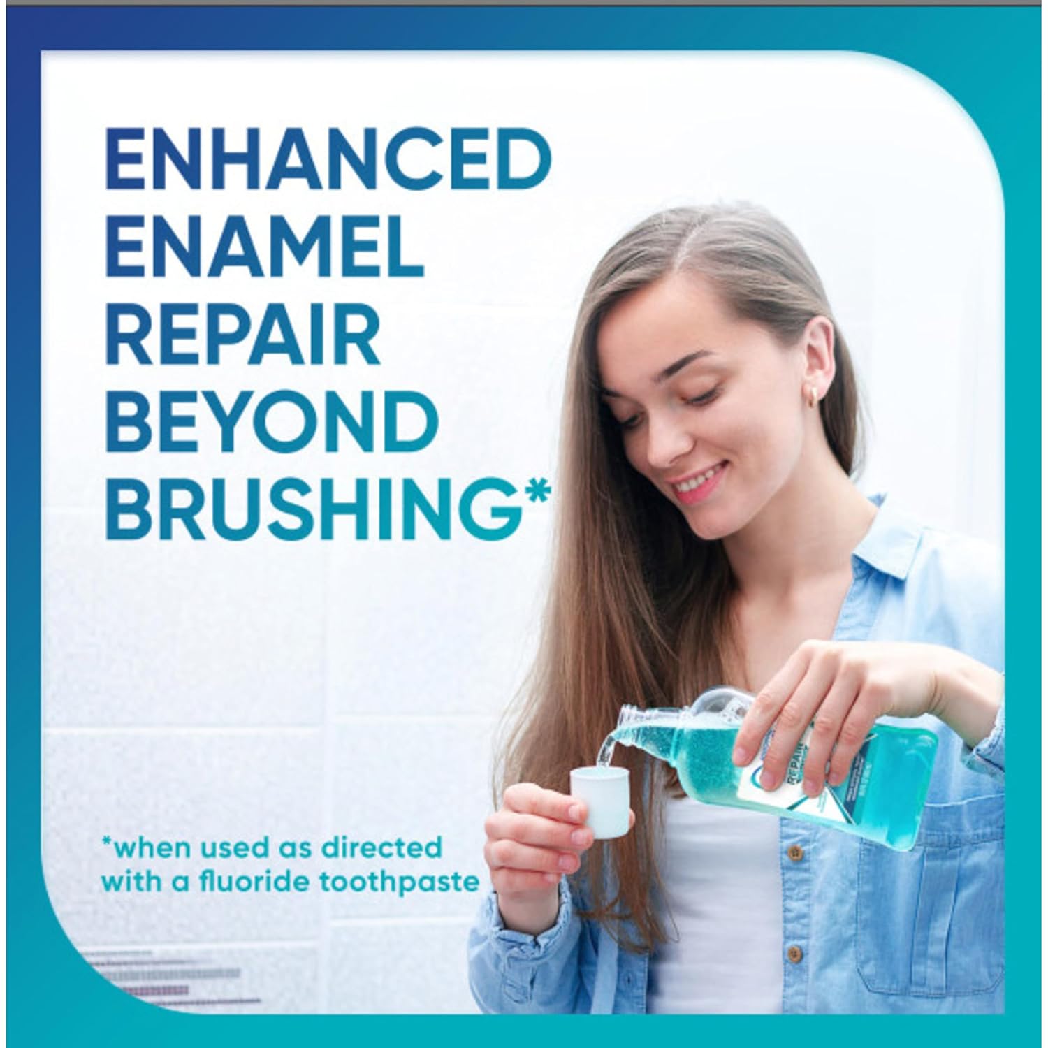 Sensodyne Pronamel Intensive Enamel Repair Rinse – Premium Self-Care Gift for Sensitive Smiles, Extra Fresh 16.9 fl oz 3 Pack