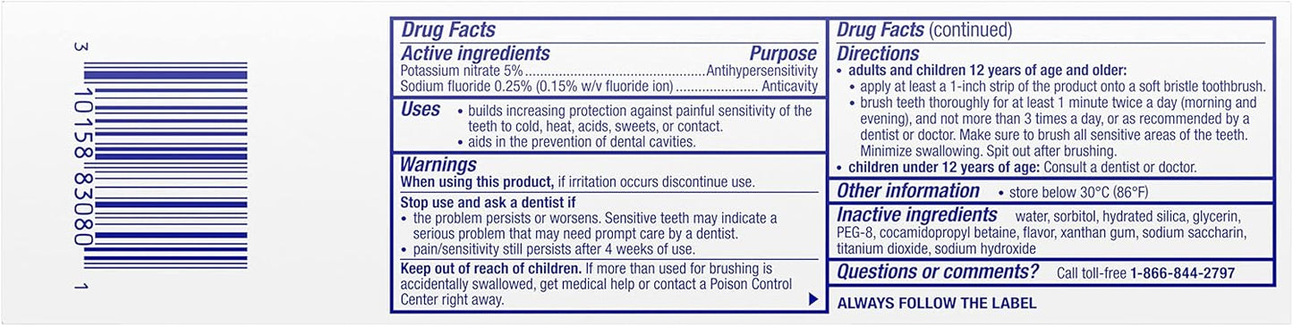 Sensodyne Pronamel Sensitive Teeth Toothpaste – Gentle Kids' Oral Care Without Harsh Ingredients