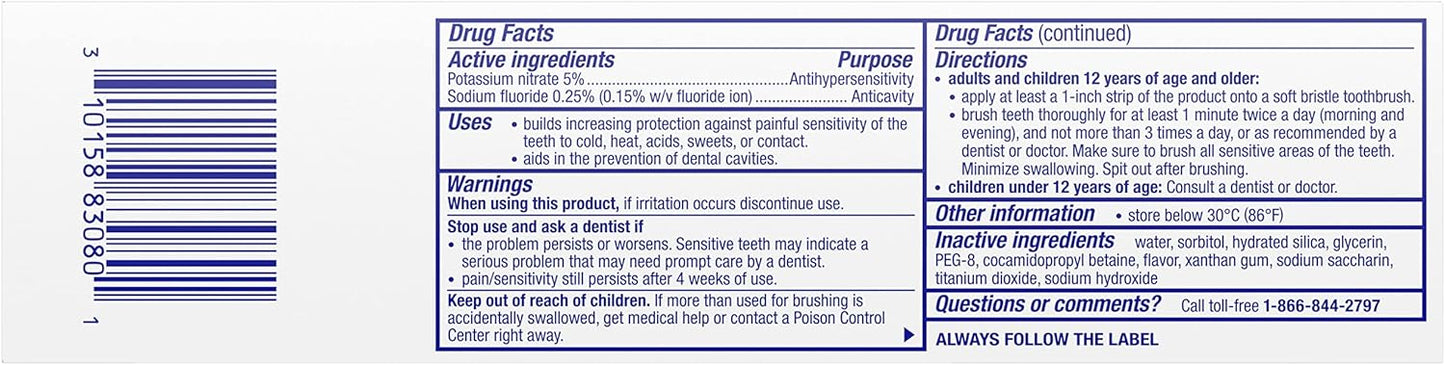 Sensodyne Pronamel Sensitive Teeth Toothpaste – Gentle Kids' Oral Care Without Harsh Ingredients