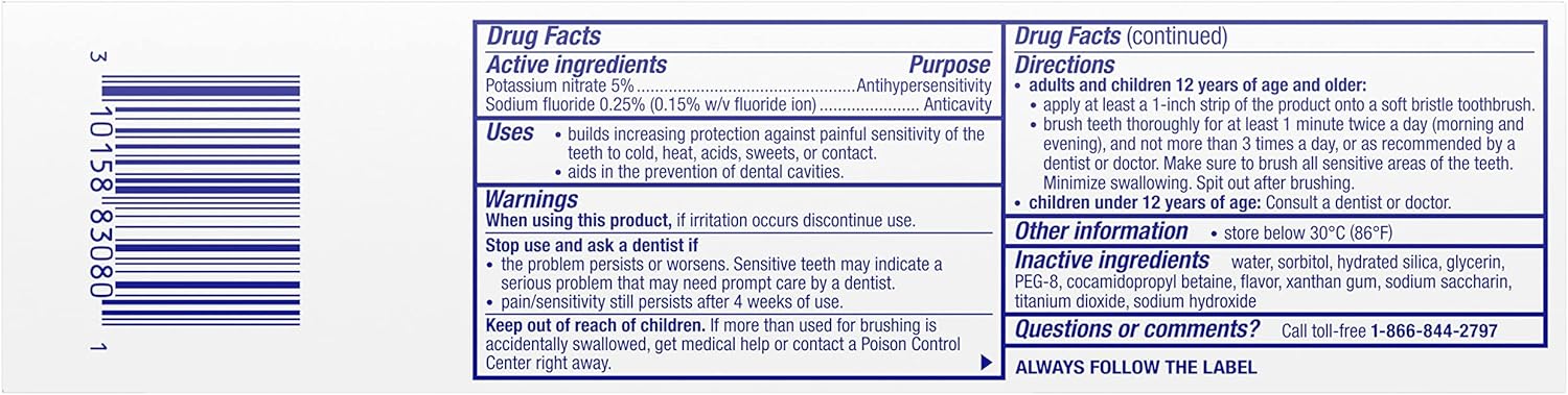 Sensodyne Pronamel Sensitive Teeth Toothpaste – Gentle Kids' Oral Care Without Harsh Ingredients