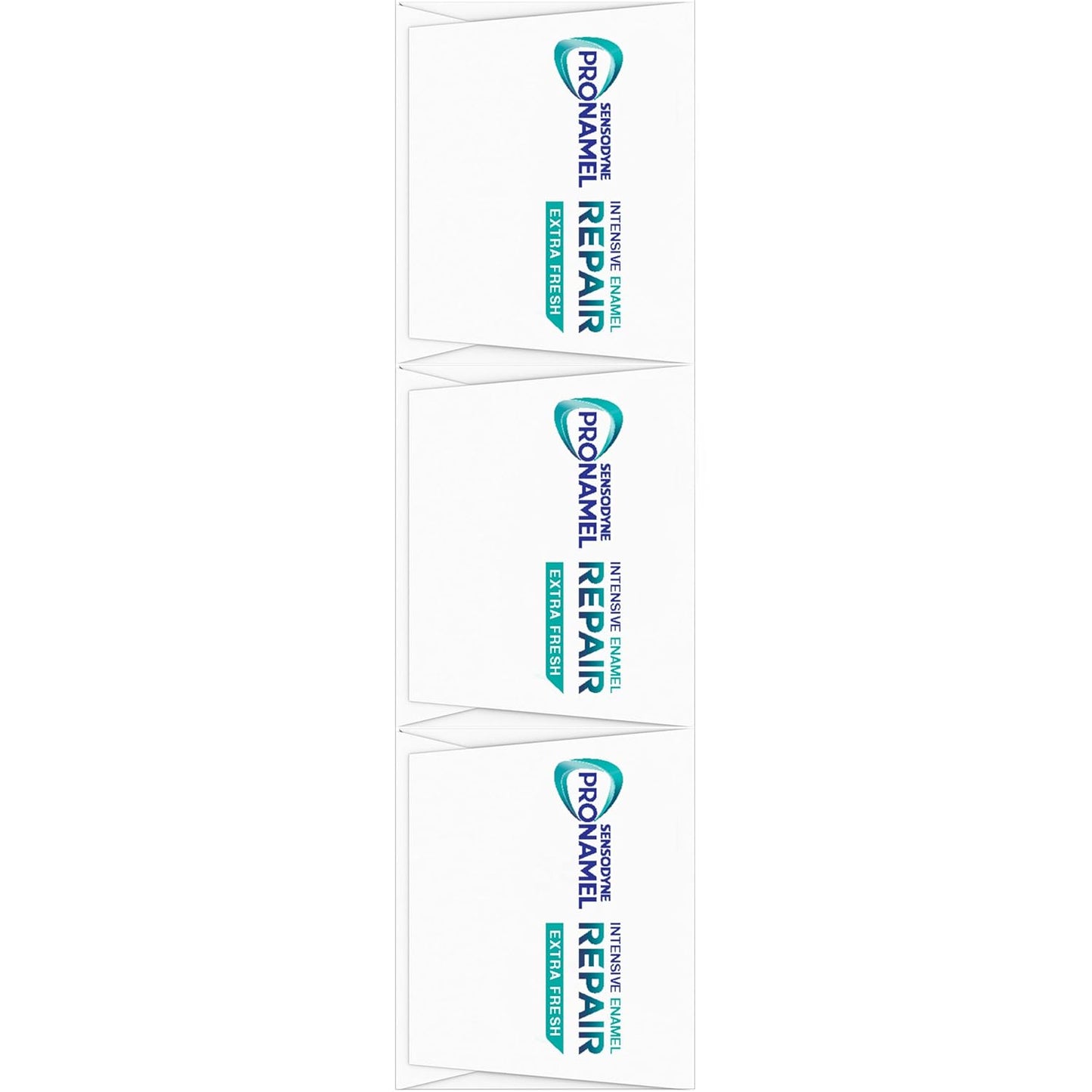 Sensodyne Pronamel Sensitive Teeth Toothpaste – Kid-Safe Enamel Repair Formula, No Harsh Chemicals, 4-Pack