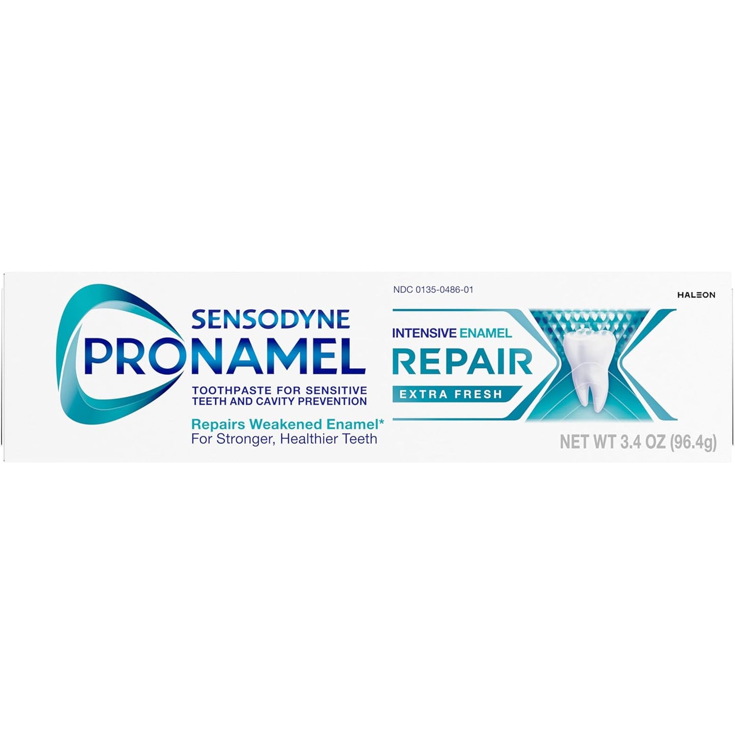 Sensodyne Pronamel Sensitive Teeth Toothpaste – Kid-Safe Enamel Repair Formula, No Harsh Chemicals, 4-Pack