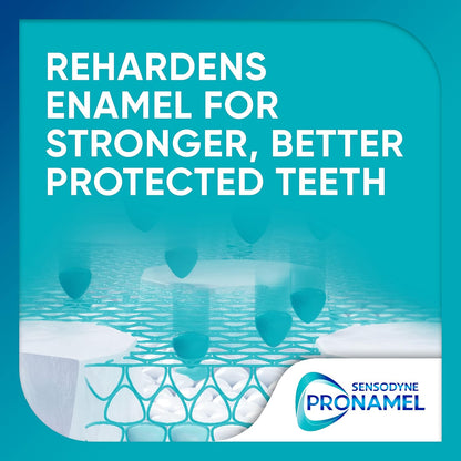 Sensodyne Pronamel Sensitive Teeth Toothpaste – Kid-Safe Enamel Repair Formula, No Harsh Chemicals, 4-Pack