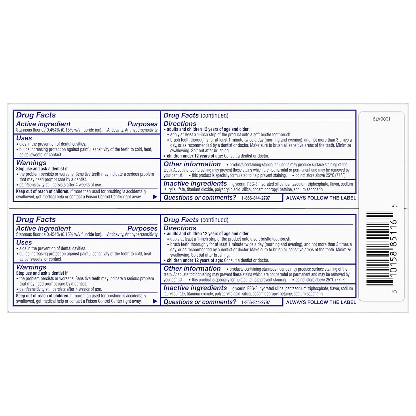 Sensodyne Repair and Protect Whitening – Essential Sensitivity Care Without Unnecessary Additives