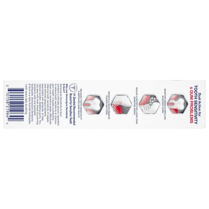 Sensodyne Sensitivity & Gum Toothpaste for Sensitive Teeth – Mindful Brushing Routine with Gum Care and Gentle Whitening, 2.3 oz (Pack of 2)