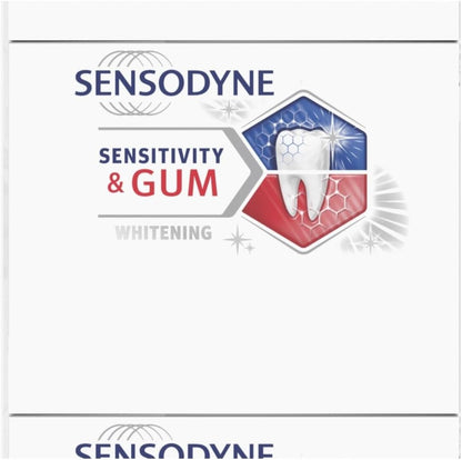 Sensodyne Sensitivity & Gum Whitening Toothpaste – Housewarming Gift for Hosts Who Value Self-Care