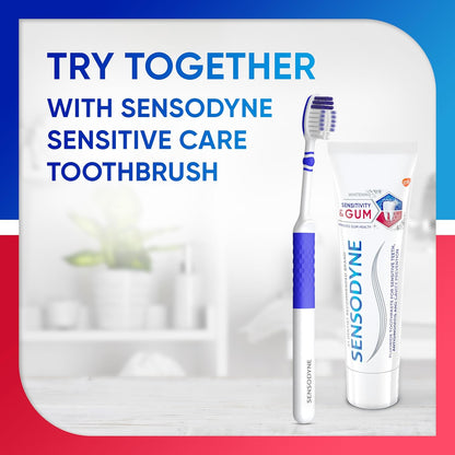 Sensodyne Sensitivity & Gum Whitening Toothpaste – Housewarming Gift for Hosts Who Value Self-Care