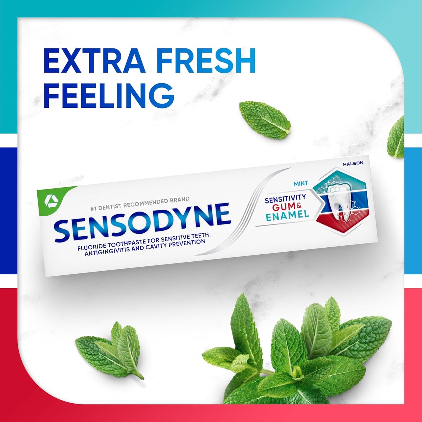 Sensodyne Triple Protection Fluoride Toothpaste – Clinically Proven Sensitive Teeth Care Trusted for Family Bathrooms, 3.4 oz 3-Pack
