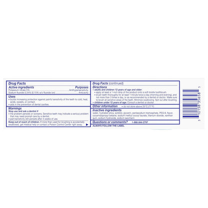 Sensodyne Whitening Luxury Toothpaste – Professional-Grade Sensitivity Relief, Quad Tube Gift Set