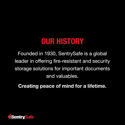 SentrySafe Chest Safe with Carrying Handle – Fire Endurance 1550°F for 30 Minutes to Shield Cash and Legal Documents