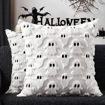set of 2 pillow covers in 18x18 inch (covers only, insert not included)
