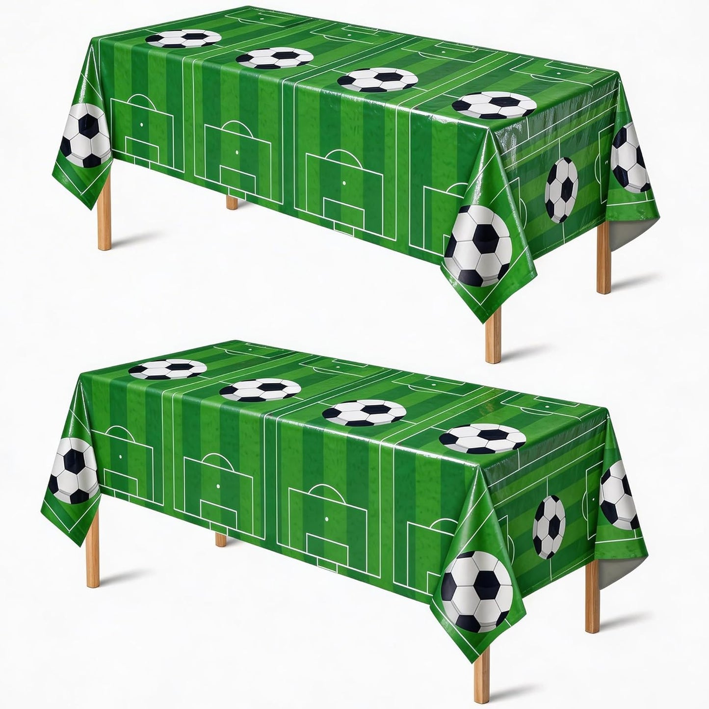 set of 2 tablecloths measuring 86.6 x 51.2 inches each