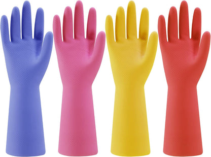 set of 4 pairs in blue, pink, yellow, and red for easy task or user differentiation