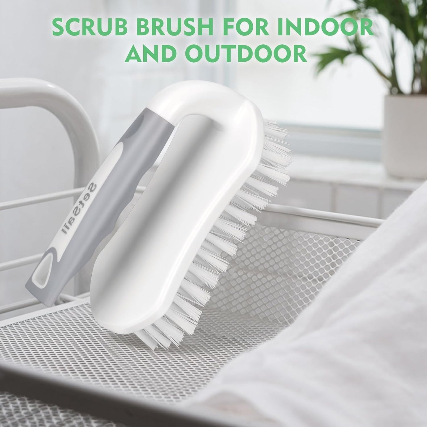 SetSail Scrub Brush – Practical Housewarming Gift for New Homeowners Stocking a Utility Closet
