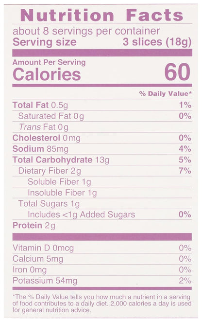 seven-grain flour blend (whole grain wheat, rye, yellow corn, barley, spelt, amaranth, quinoa)