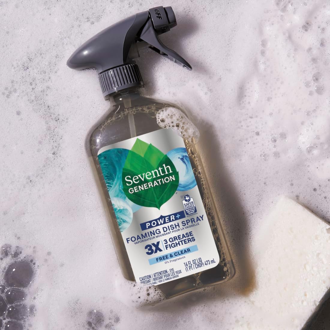 Seventh Generation Foaming Dish Spray — Refillable, Less-Waste Design for Intentional Small-Space Living
