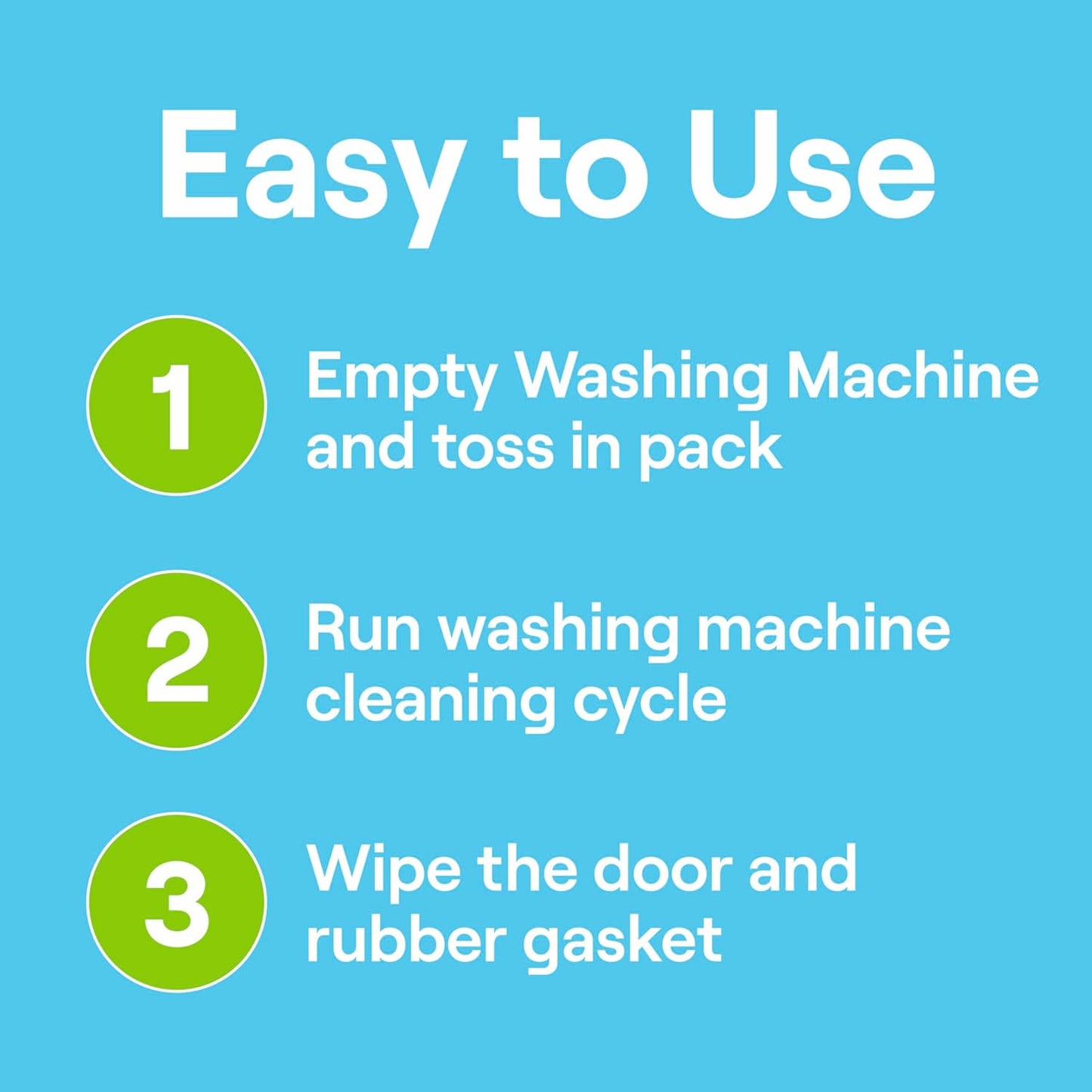 Seventh Generation Washing Machine Cleaner – Kids and Pets Laundry Room Reset, Non Toxic Drum Cleaning for Parents