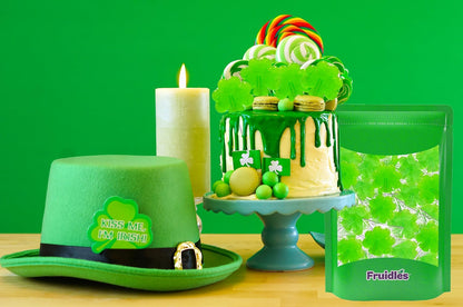 Shamrock Sucker Co. St. Patrick's Day Shamrock Lollipops – Festive Holiday Gift Bag Stuffer for Coworkers and Teachers, 25-Pack