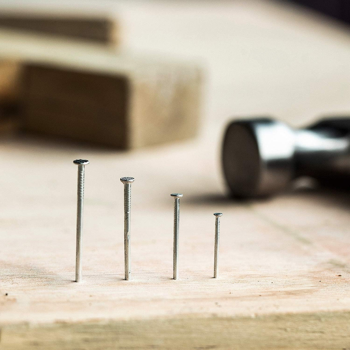 sharp pointed tips engineered for clean entry into drywall and wood