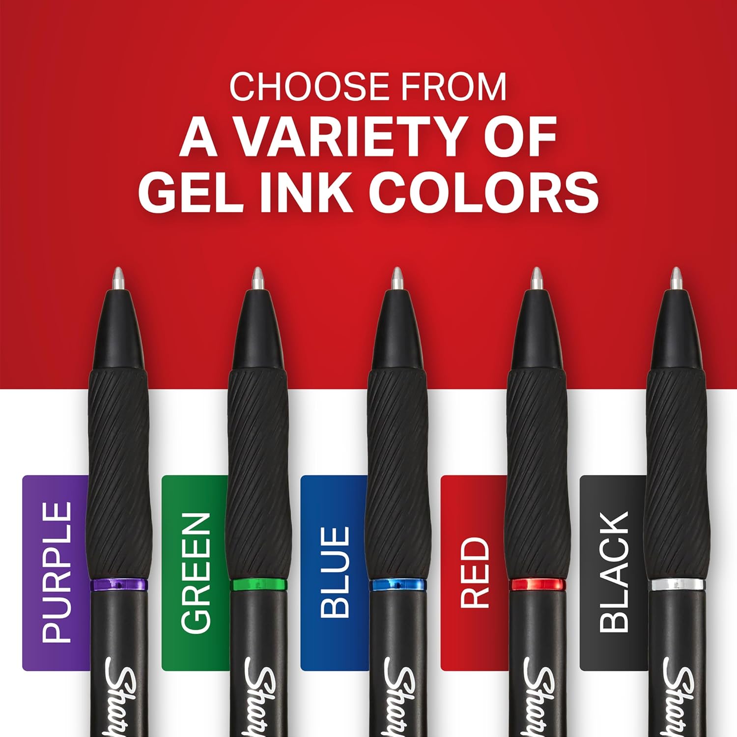 Sharpie S-Gel Pens for Bullet Journalers and Planner Decor, Bold 0.7mm Blue Gel Pens for Clean Headers and Crisp Accent Lines