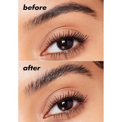 sheer coverage tube-packaged gel designed for use with a damp spoolie applicator