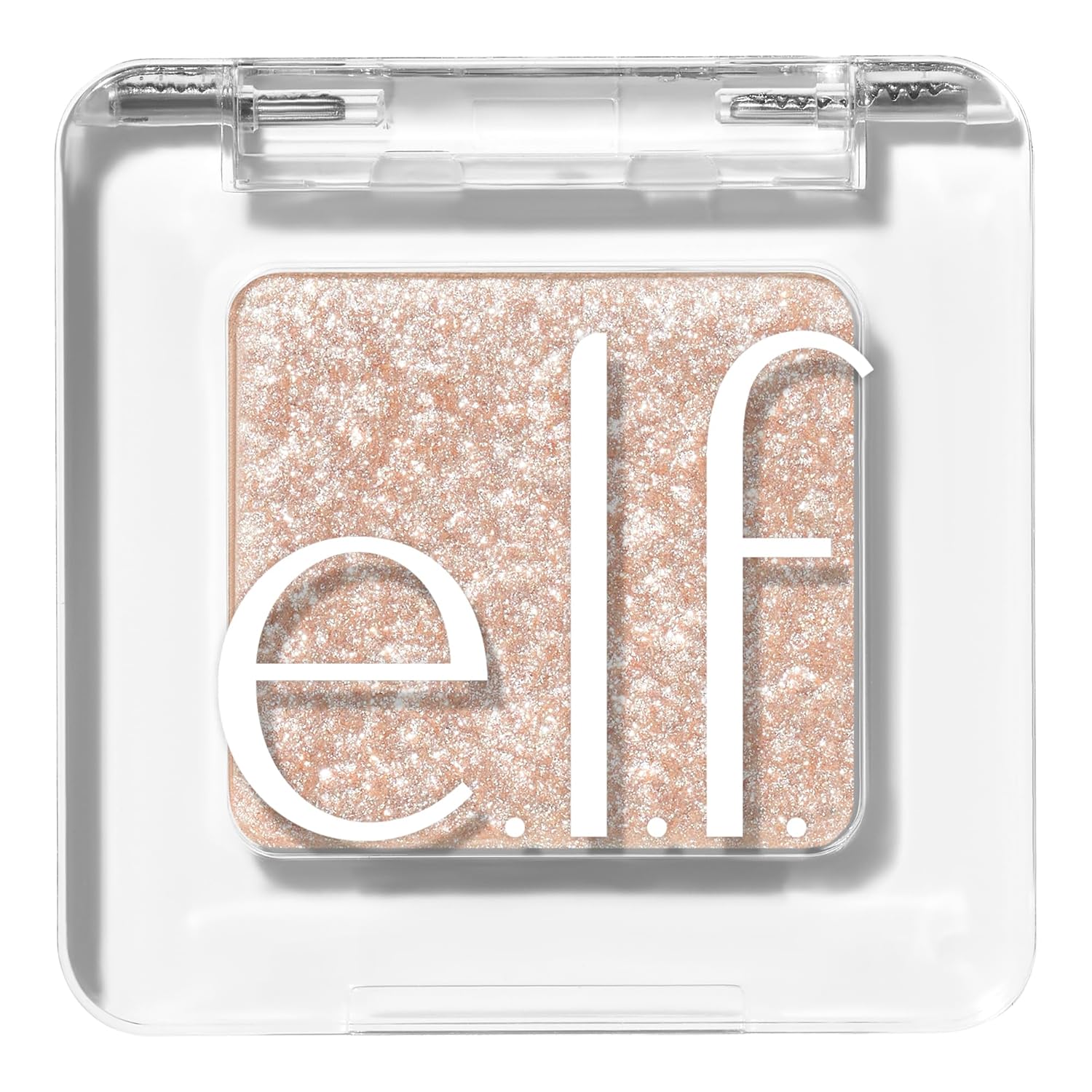 sheer, micro-fine glitter fleck formula with shimmer finish