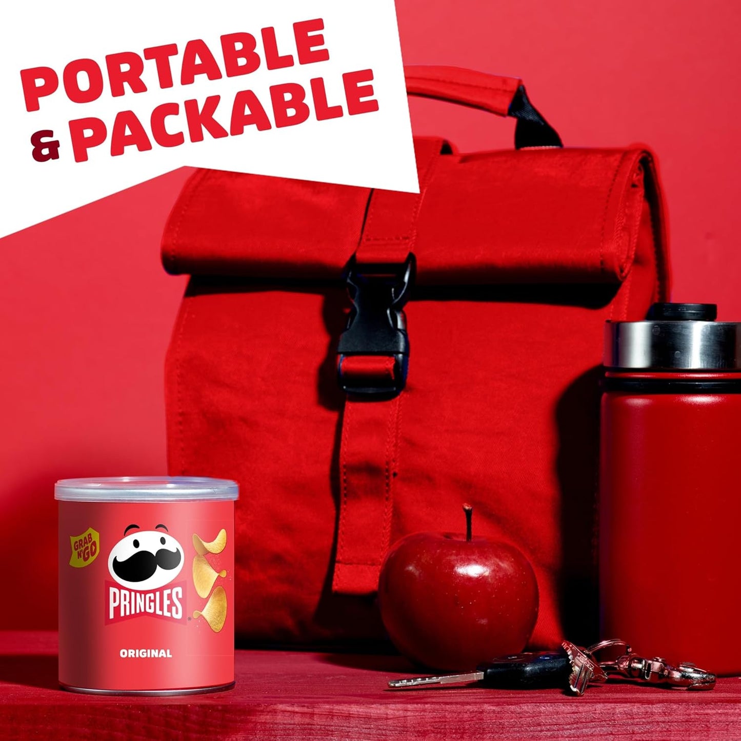 shelf-stable packaging designed for freshness in pantries, desks, and bags
