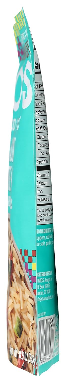shelf-stable packaging for long pantry life and portability