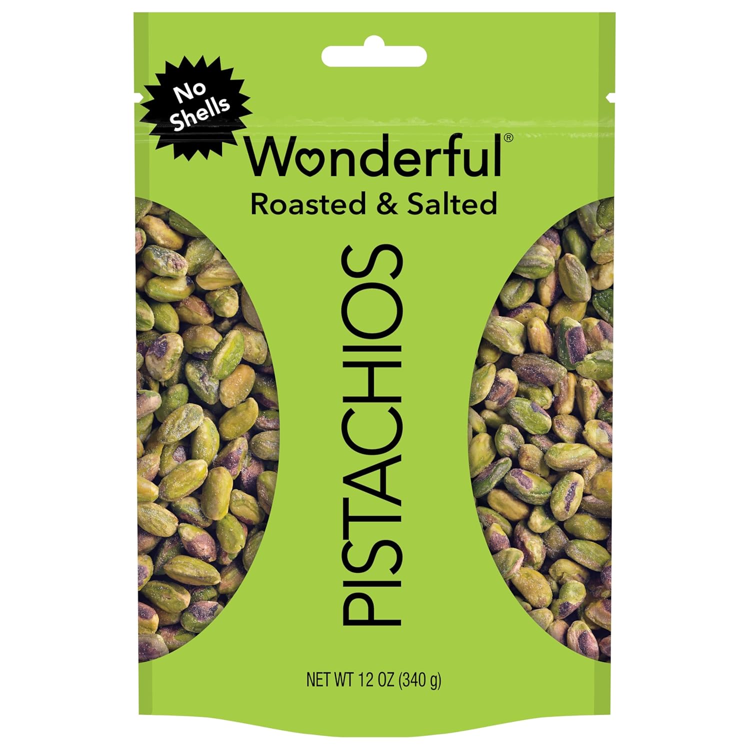 shell-less roasted pistachio kernels for immediate eating