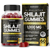 Shilajit Gummies – Self-Care Supplement for Mindful Routines, Vegan Trace Mineral & Fulvic Acid Boost