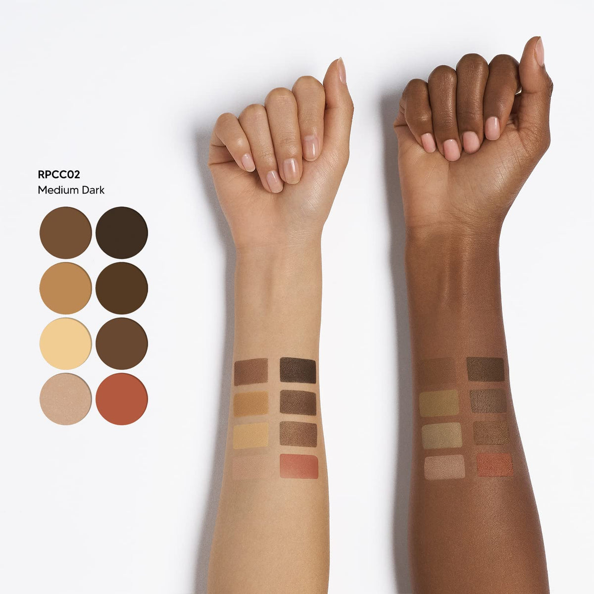 shine-controlling semi-matte finish