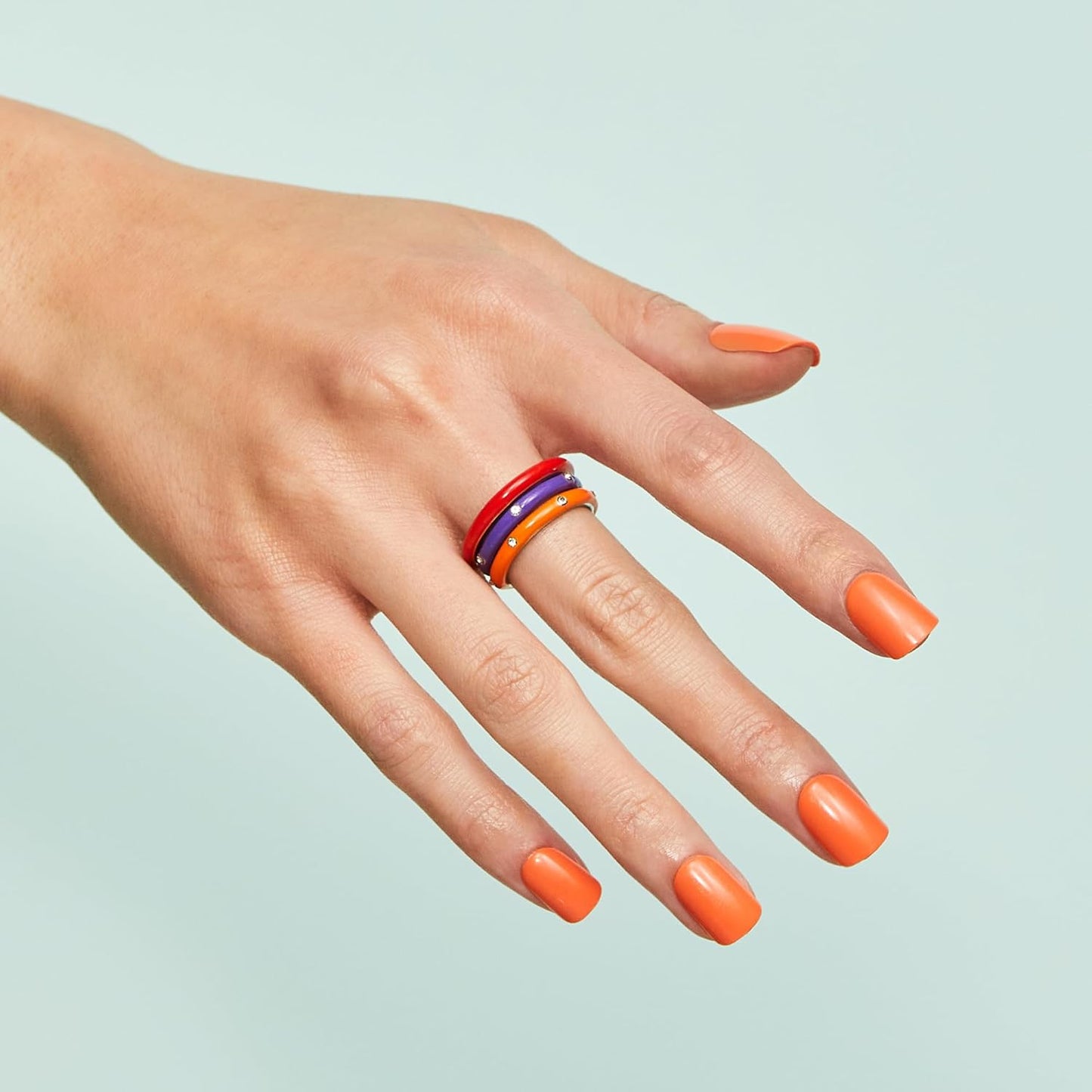 short squoval shape for a practical, everyday-friendly length