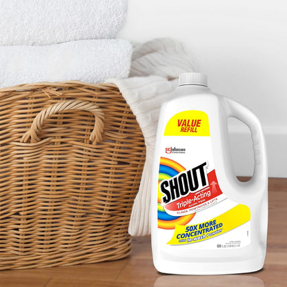 Shout Active Enzyme Laundry Stain Remover Spray – Mudroom and Garage Essential for Outdoor and Active Families