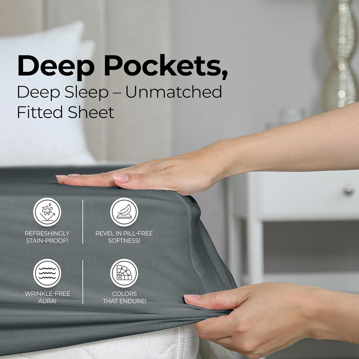 shrink- and fade-resistant fabric treatment for long-lasting appearance