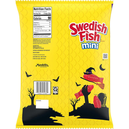 signature red fish-shaped gummies in classic fruit flavor