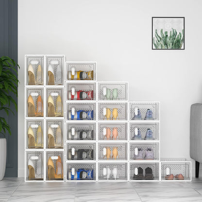 SIMPDIY Magnetic Door Shoe Boxes — One-Hand Access Storage for Fast Routines