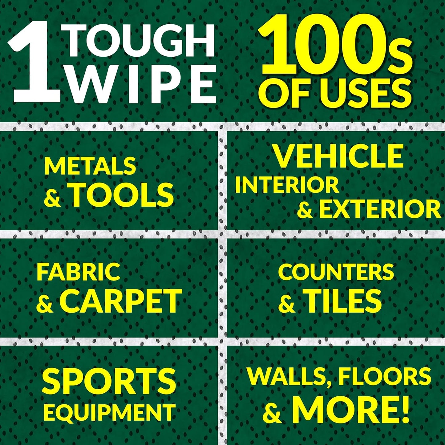 Simple Green Outdoor Cleaning Wipes for Camping Gear and Grills, Portable Degreasing Towels