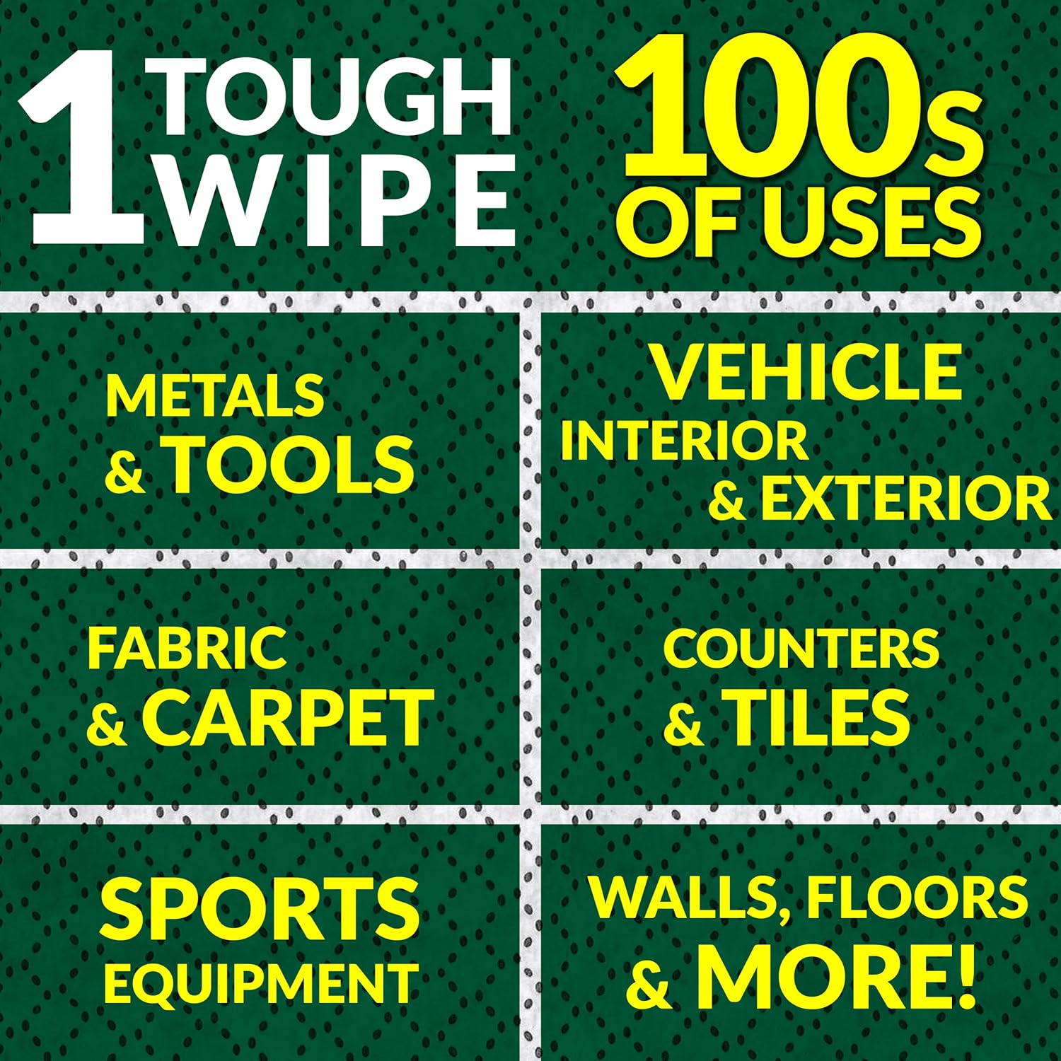 Simple Green Outdoor Cleaning Wipes for Camping Gear and Grills, Portable Degreasing Towels