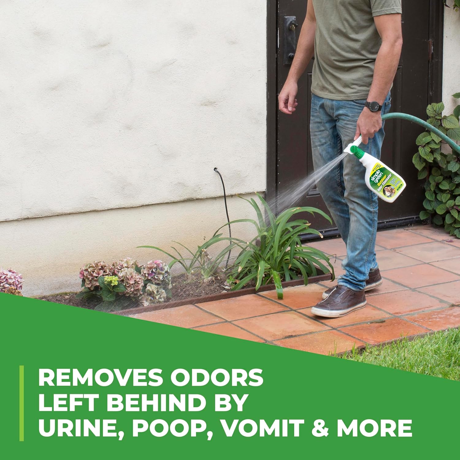 Simple Green Outdoor Odor Eliminator for Pets – Daily Outdoor Refresh Routine, Enzyme Odor Care for Stress-Free Yards